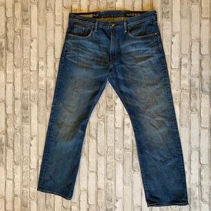 Gap 1969 Straight Fit Jeans Classic Blue 36x30